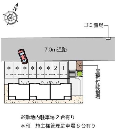 クレイノＫＩＹＯＭＩIIの物件内観写真